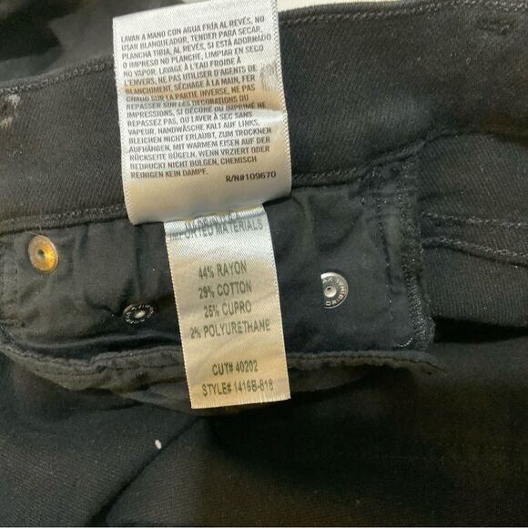 Citizens of Humanity Rocket High Rise Skinny Gunmetal Coated Jeans - Picture 7 of 8